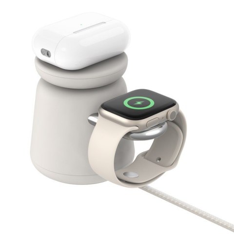 Bezprzewodowa ładowarka BoostCharge Pro 2w1 Mag Safe Sand Bezprzewodowa ładowarka BoostCharge Pro 2w1 Mag Safe Sand