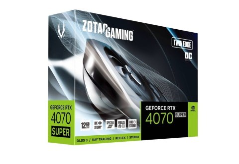 Karta graficzna GeForce RTX 4070 SUPER TWIN EDGE OC 12GB GDDRX6 192bit Karta graficzna GeForce RTX 4070 SUPER TWIN EDGE OC 12GB GDDRX6 192bit