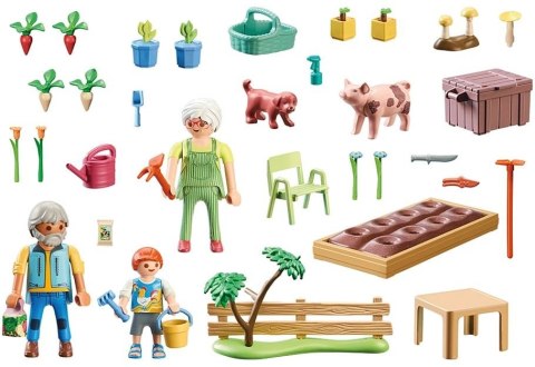Zestaw z figurkami Country 71443 Ogródek warzywny u dziadka Zestaw z figurkami Country 71443 Ogródek warzywny u dziadka