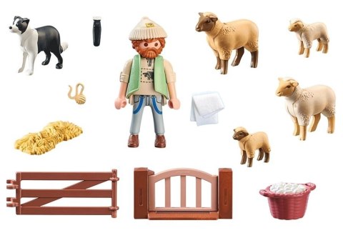 Zestaw z figurkami Country 71444 Młody owczarz z owcami Zestaw z figurkami Country 71444 Młody owczarz z owcami