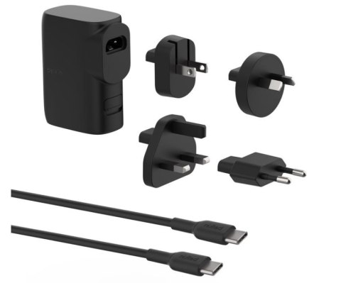 Ładowarka podróżna BoostCharge hybryd 25W 5k mAh +końcówki Ładowarka podróżna BoostCharge hybryd 25W 5k mAh +końcówki