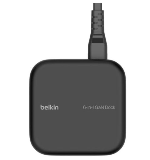 Stacja Dokująca GaN 6w1 USB-A USB-C Eth HDMI PD Stacja Dokująca GaN 6w1 USB-A USB-C Eth HDMI PD