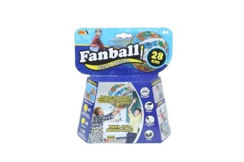 Piłka Fanball - Piłka Można, piłka balonowa do kolorowania, niebieska Piłka Fanball - Piłka Można, piłka balonowa do kolorowania, niebieska