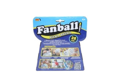 Piłka Fanball - Piłka Można, piłka balonowa do kolorowania, niebieska Piłka Fanball - Piłka Można, piłka balonowa do kolorowania, niebieska