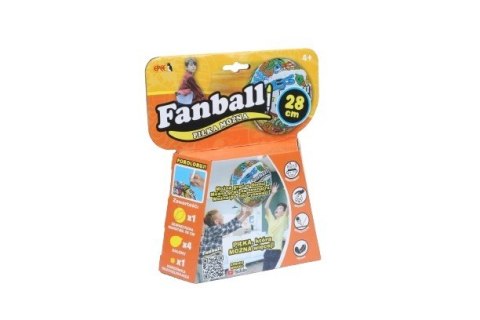 Piłka Fanball - Piłka Można, piłka balonowa do kolorowania, pomarańczowa Piłka Fanball - Piłka Można, piłka balonowa do kolorowania, pomarańczowa