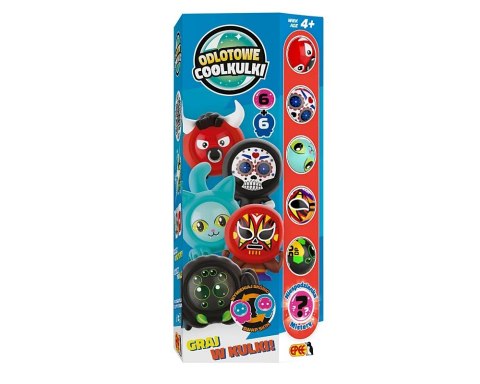 Figurki Odlotowe Coolkulki - 6 kulek + 6 ubranek - totem box czerwony Figurki Odlotowe Coolkulki - 6 kulek + 6 ubranek - totem box czerwony