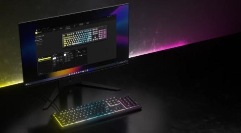 Klawiatura mechaniczna K55 Core RGB czarna Klawiatura mechaniczna K55 Core RGB czarna