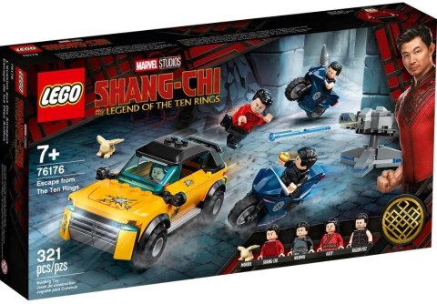 Klocki Super Heroes 76176 Ucieczka przed Dziesięcioma Pierścieniami Klocki Super Heroes 76176 Ucieczka przed Dziesięcioma Pierścieniami