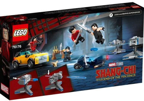 Klocki Super Heroes 76176 Ucieczka przed Dziesięcioma Pierścieniami Klocki Super Heroes 76176 Ucieczka przed Dziesięcioma Pierścieniami