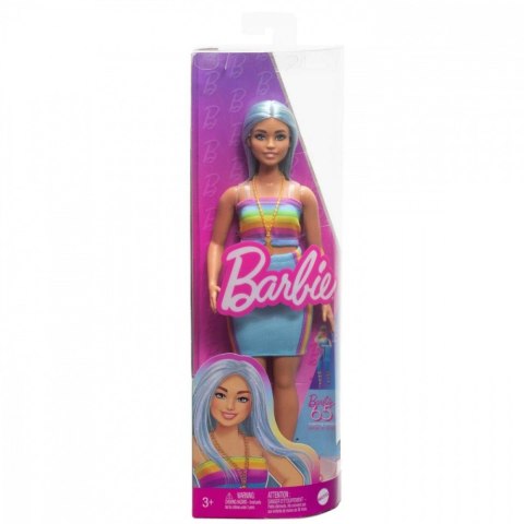 Lalka Barbie Fashionistas długie niebieskie włosy Lalka Barbie Fashionistas długie niebieskie włosy