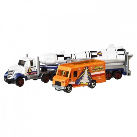 Pojazd transportowy + autko Matchbox Convoys Pojazd transportowy + autko Matchbox Convoys