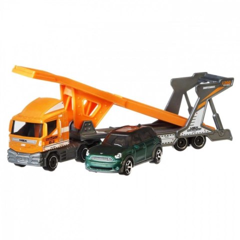 Pojazd transportowy + autko Matchbox Convoys Pojazd transportowy + autko Matchbox Convoys