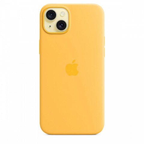 Etui silikonowe z MagSafe do iPhonea 15 Plus - sunshine Etui silikonowe z MagSafe do iPhonea 15 Plus - sunshine