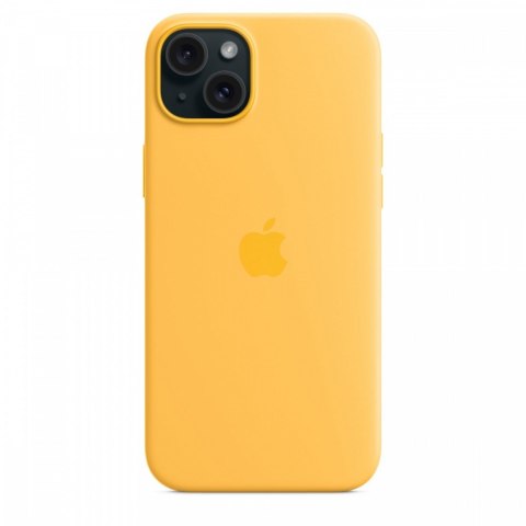 Etui silikonowe z MagSafe do iPhonea 15 Plus - sunshine Etui silikonowe z MagSafe do iPhonea 15 Plus - sunshine