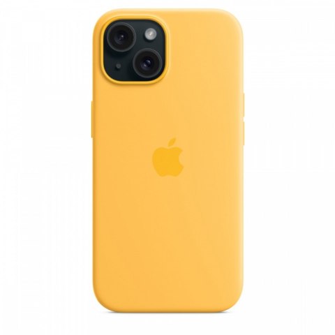 Etui silikonowe z MagSafe do iPhonea 15 - sunshine Etui silikonowe z MagSafe do iPhonea 15 - sunshine