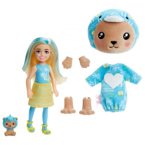 Lalka Barbie Cutie Reveal Chelsea Miś - Delfin Lalka Barbie Cutie Reveal Chelsea Miś - Delfin