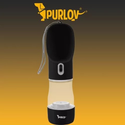 Butelka/ bidon z miską dla psa Purlov 21033 Purlov Butelka/ bidon z miską dla psa Purlov 21033 Purlov