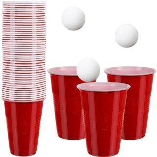 Gra Beer Pong- 50 kubeczków Ruhhy 21232 Ruhhy