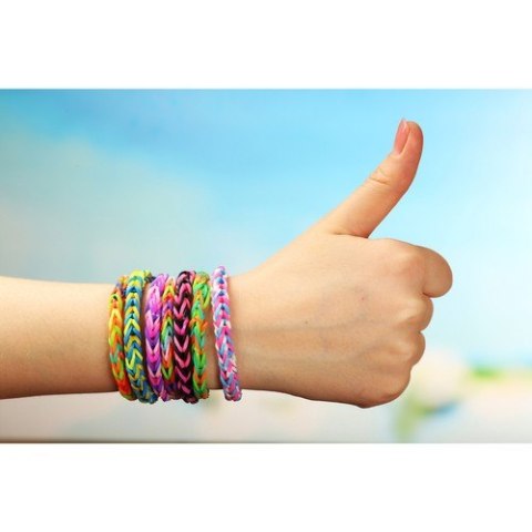 Gumki do robienia bransoletek DIY 18082 Kruzzel