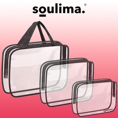 Kosmetyczka przezroczysta 3w1 Soulima 21448 Soulima