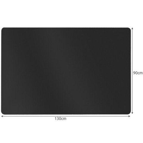 Mata ochronna pod krzesło 90x130cm RUHHY - czarna Ruhhy