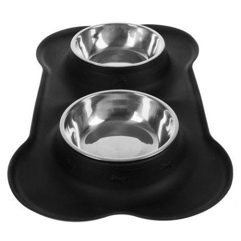 Miska podwójna- 450ml Purlov 21632 Purlov