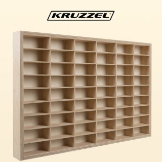 Półka drewniana na auta/resoraki KRUZZEL 21998 Kruzzel