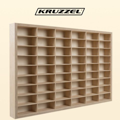 Półka drewniana na auta/resoraki KRUZZEL 21998 Kruzzel Półka drewniana na auta/resoraki KRUZZEL 21998 Kruzzel