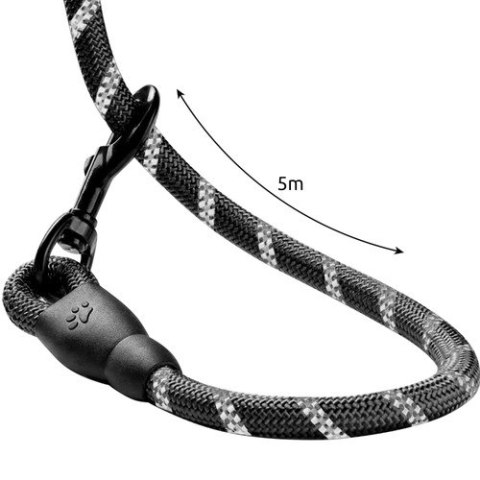 Smycz treningowa odblaskowa 5m Purlov 21655 Purlov