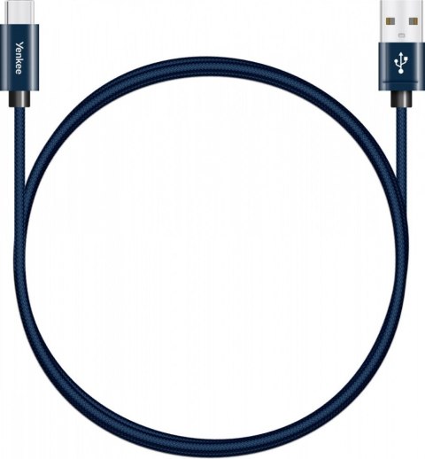 Kabel USB A 2.0 / USB C transfer danych 480Mb/s /3A Kabel USB A 2.0 / USB C transfer danych 480Mb/s /3A