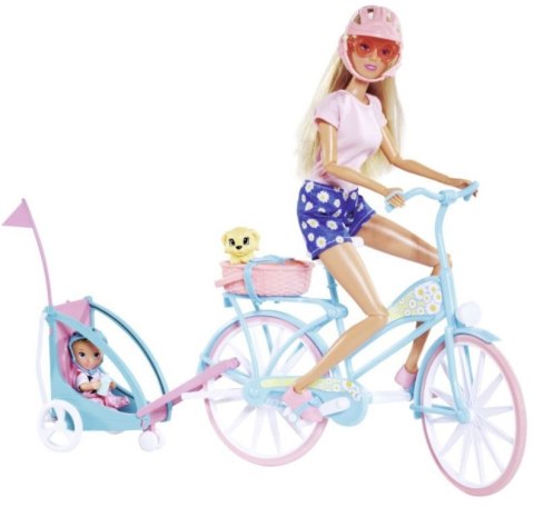 Lalka Steffi wyprawa rowerowa Lalka Steffi wyprawa rowerowa