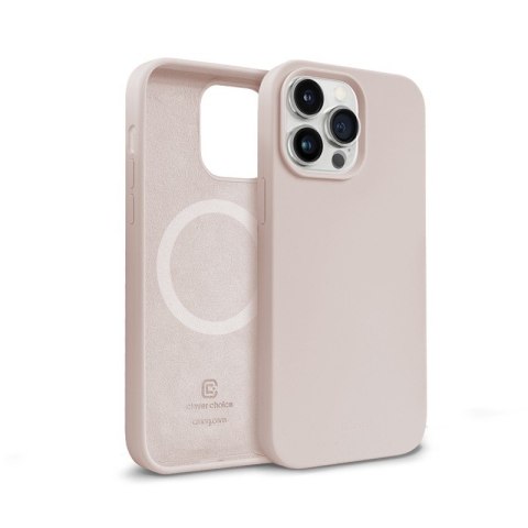 Color Cover Magnetic Etui iPhone 14 Pro MagSafe Piaskowy róż Color Cover Magnetic Etui iPhone 14 Pro MagSafe Piaskowy róż