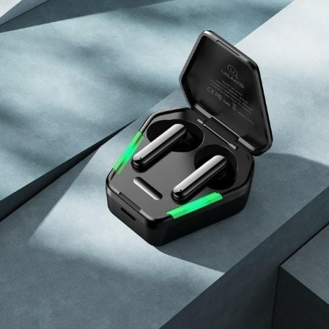 Słuchawki Bluetooth TWS 5.0 Gaming JY Series BHUJY01 czarne Słuchawki Bluetooth TWS 5.0 Gaming JY Series BHUJY01 czarne