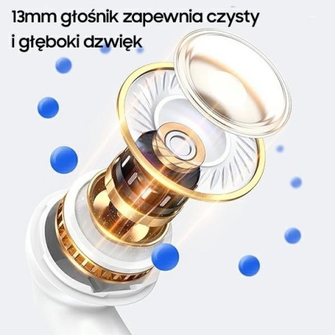 Słuchawki Bluetooth TWS 5.2 NX10 Series Dual Microfon różowe