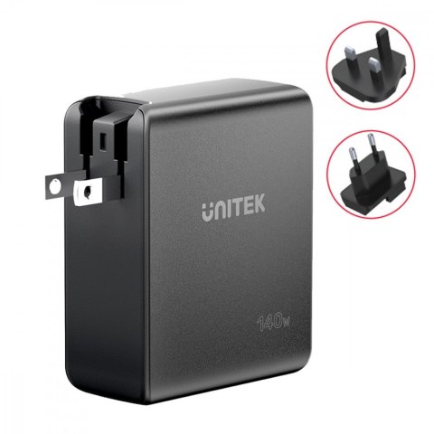 Ładowarka Sieciowa GAN 3 Porty 2x USB-C 1x USB-A 140W; P1115A Ładowarka Sieciowa GAN 3 Porty 2x USB-C 1x USB-A 140W; P1115A