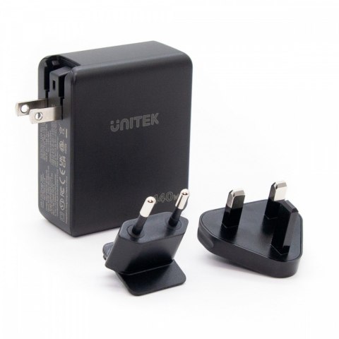 Ładowarka Sieciowa GAN 3 Porty 2x USB-C 1x USB-A 140W; P1115A Ładowarka Sieciowa GAN 3 Porty 2x USB-C 1x USB-A 140W; P1115A