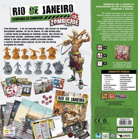 Gra Zombicide 2 edycja Rio Z Janeiro Gra Zombicide 2 edycja Rio Z Janeiro