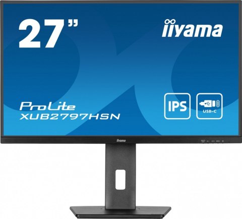 Monitor 27 cali XUB2797HSN-B1 IPS,FHD,USB-C Dock,HAS /5y/ Monitor 27 cali XUB2797HSN-B1 IPS,FHD,USB-C Dock,HAS /5y/