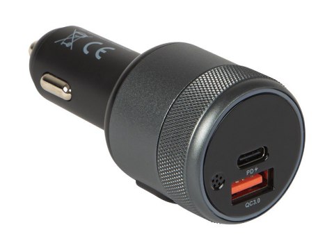 Transmiter FM Bluetooth5.1 + QC3.0 + PD 24W Transmiter FM Bluetooth5.1 + QC3.0 + PD 24W