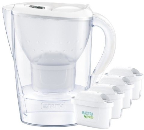 Dzbanek filtrujący 3,5l Marella XL + 4 wkłady Maxtra Pro Pure Performance biały Dzbanek filtrujący 3,5l Marella XL + 4 wkłady Maxtra Pro Pure Performance biały
