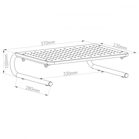 Podstawka pod monitor laptop 13-32 cale MC-948 Podstawka pod monitor laptop 13-32 cale MC-948