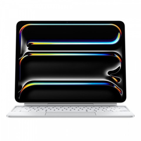 Klawiatura Magic Keyboard do iPada Pro 13 cali (M4) - angielski (USA) - biała Klawiatura Magic Keyboard do iPada Pro 13 cali (M4) - angielski (USA) - biała
