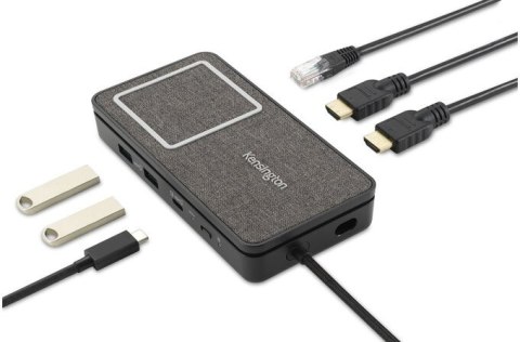 Stacja dokująca SD1700p USB-C Dual 4K portable Qi Stacja dokująca SD1700p USB-C Dual 4K portable Qi