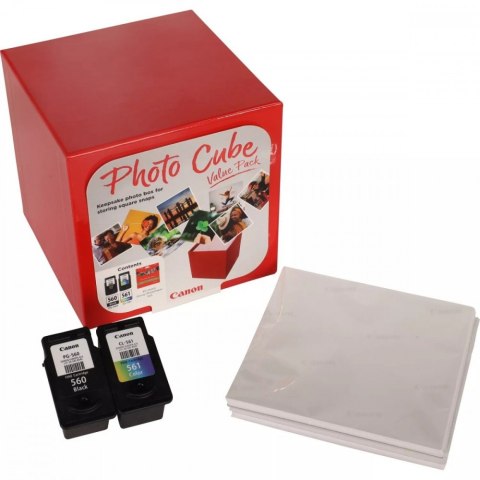 Zestaw PG-560/CL-561 Photo Cube Value Pack 3713C007 Zestaw PG-560/CL-561 Photo Cube Value Pack 3713C007