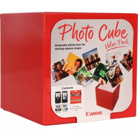 Zestaw PG-560/CL-561 Photo Cube Value Pack 3713C007 Zestaw PG-560/CL-561 Photo Cube Value Pack 3713C007