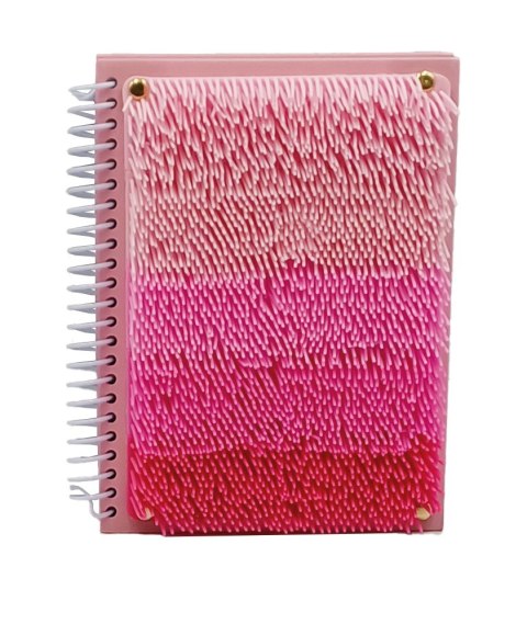 Notes sensoryczny różowy z frędzlami Notes sensoryczny różowy z frędzlami