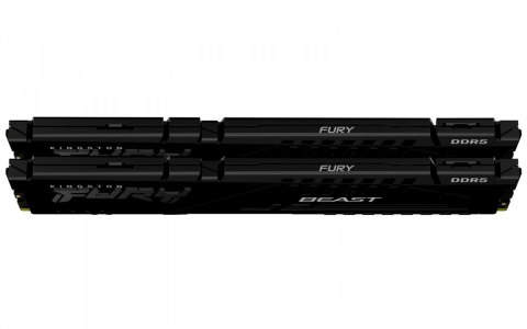Pamięć DDR5 Fury Beast 64GB(2*32GB)/6000 CL30 EXPO czarna Pamięć DDR5 Fury Beast 64GB(2*32GB)/6000 CL30 EXPO czarna