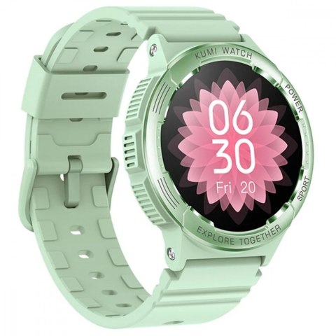 Smartwatch K6 1.3 cala 300 mAh zielony Smartwatch K6 1.3 cala 300 mAh zielony