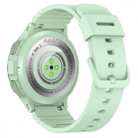 Smartwatch K6 1.3 cala 300 mAh zielony Smartwatch K6 1.3 cala 300 mAh zielony