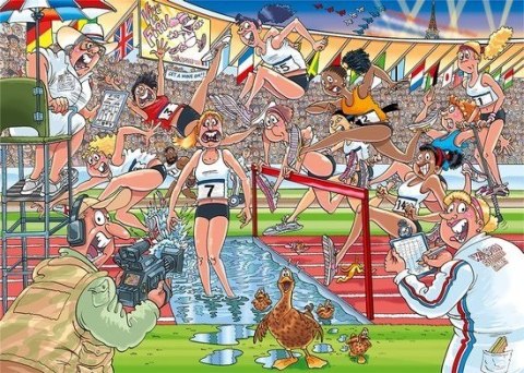 Puzzle 1000 elementów Wasgij Letnie zawody Puzzle 1000 elementów Wasgij Letnie zawody